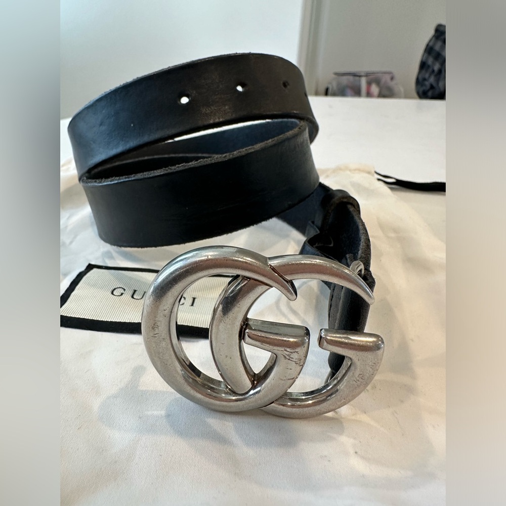 Gucci leather belt